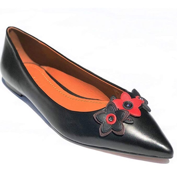 COACH APPLIQUÉ FLATS - Picture 1 of 7